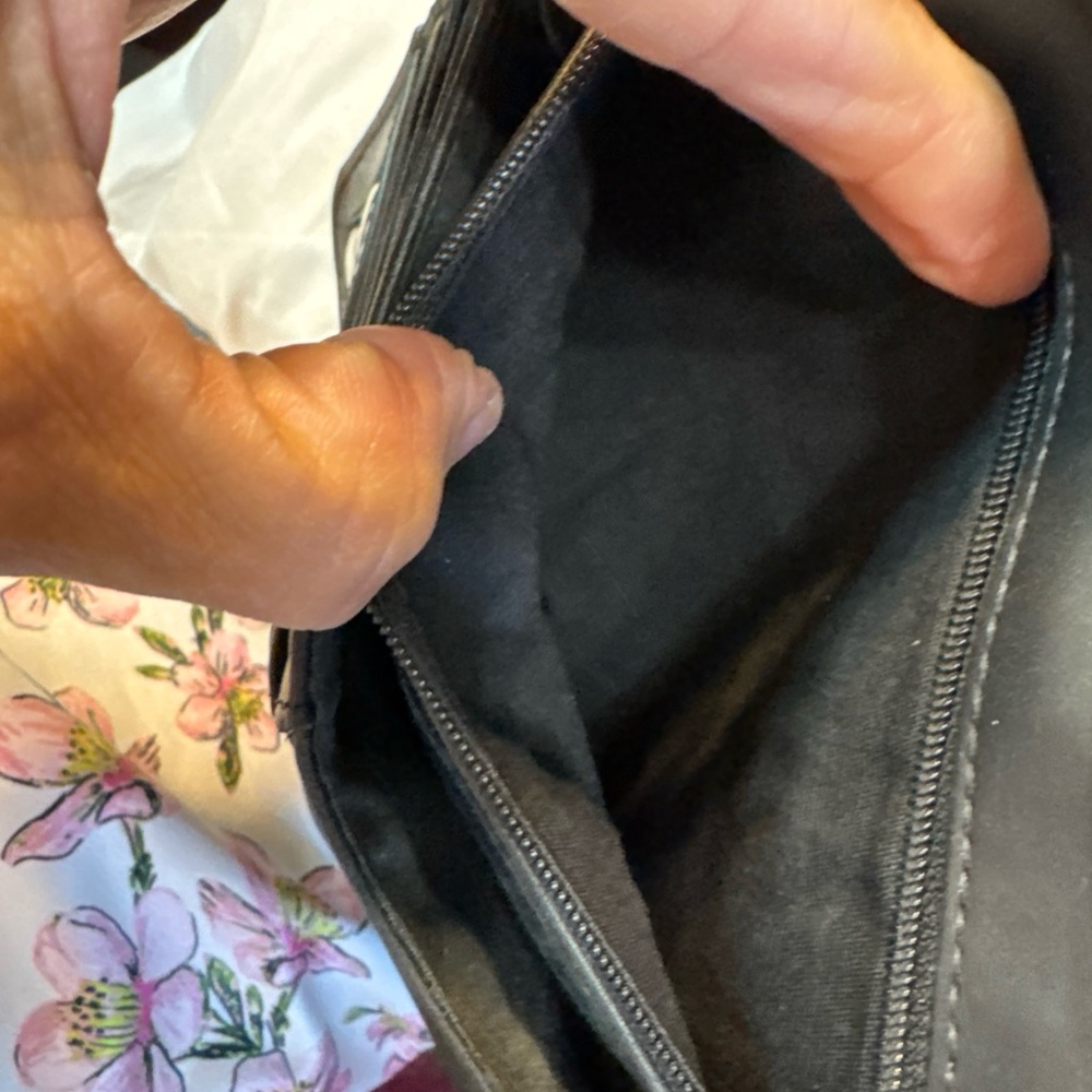 Nine West Navy Leather Bag - Picture 9 of 10